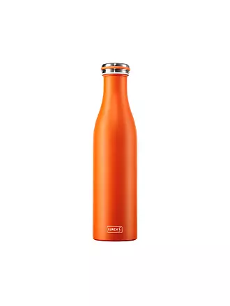 LURCH | Borraccia termica - Thermos in acciaio inox 0,75l Verde Fresco | orange
